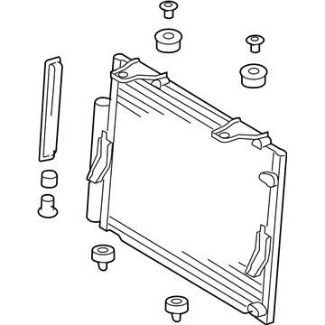 Toyota 88460-0C180 Condenser Assembly