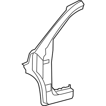 Toyota 61131-0E040 Outer Hinge Pillar