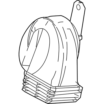 Toyota 86520-0R010 Horn Assembly, Low Pitch