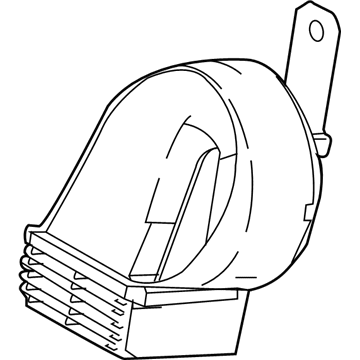 Toyota 86510-0R010 Horn Assembly, High PITC