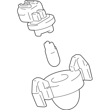 Toyota 81270-35110 License Lamp