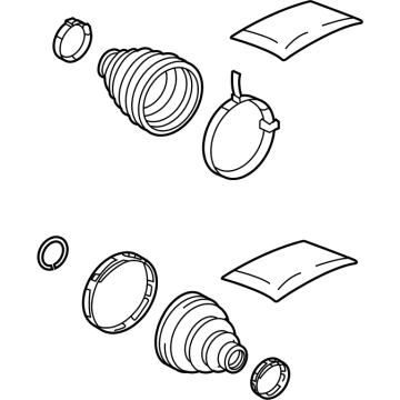 Toyota 04429-48062 Boot Kit