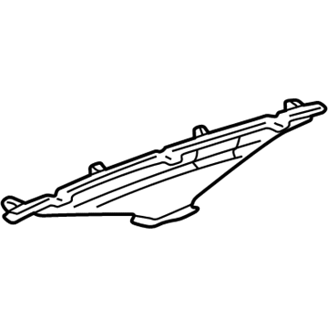 Toyota 55950-35020 Defroster Nozzle