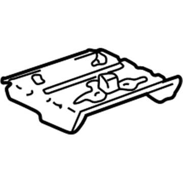 Toyota 74104-89108 Ashtray Retainer