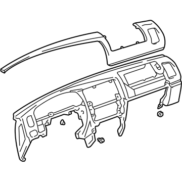 Toyota 55301-35190-B0 Instrument Panel