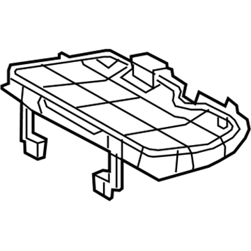 Toyota 71015-60311 Cushion Frame