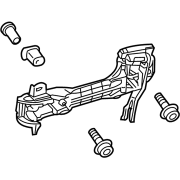 Toyota 69203-47020 Frame Sub-Assembly, Rear D