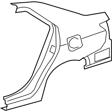 Toyota 61602-52340 Quarter Panel, Driver Side