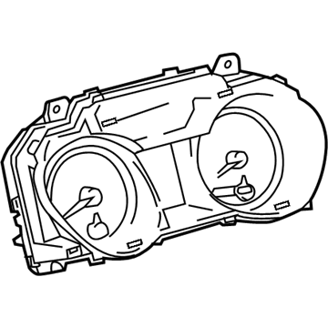 Toyota 83800-07560-RP Cluster