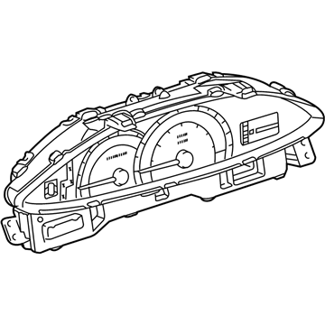 Toyota 83800-52E81 Cluster Assembly