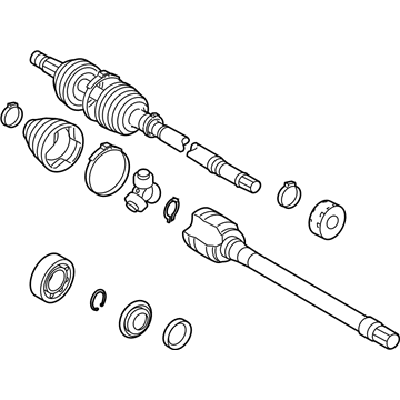 Toyota 43410-01140 Axle