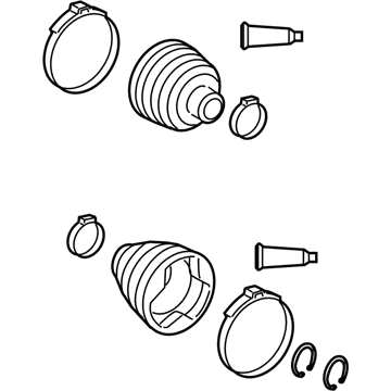 Toyota 04427-01020 Boot Kit