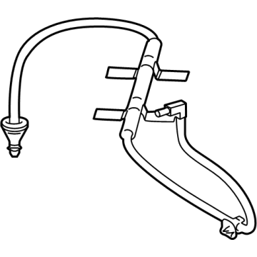 Toyota 28885-18020 Battery Drain Hose