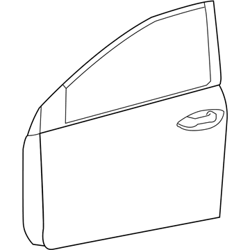 Toyota 67001-02371 Panel Sub-Assembly, Front D