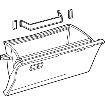 2016 Toyota Mirai Glove Box - 55501-62020-A0