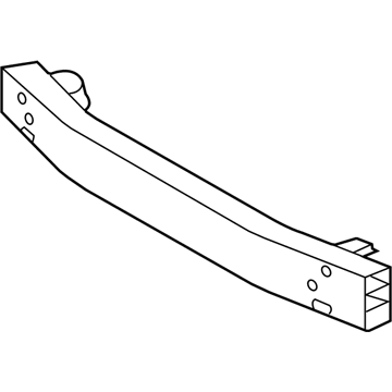 Toyota 52021-0E010 Impact Bar, Front