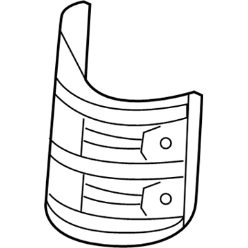 Toyota 25586-28090 INSULATOR, Manifold Converter