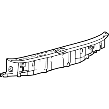 Toyota 58387-62010 Plate, Rear Floor Finish