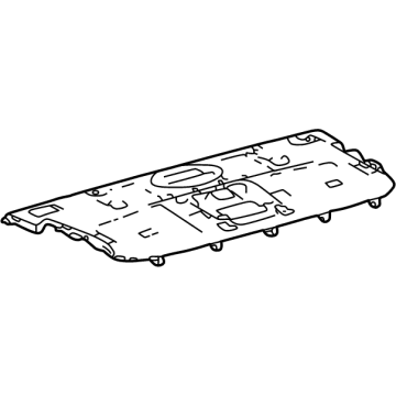 Toyota 64330-62010-C1 Package Tray Trim