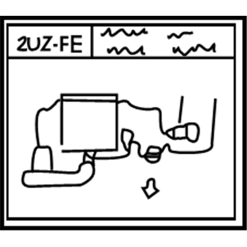 Toyota 17792-50150 Plate, Engine Vacuum Hose Information