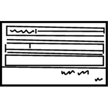 Toyota 11298-50640 Label, Emission Control Information