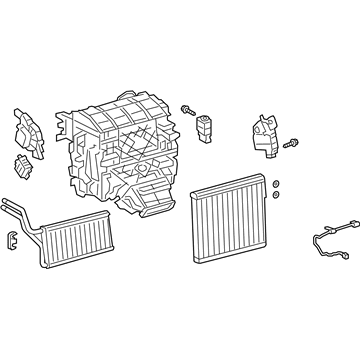 Toyota 87050-06870 A/C & Heater Assembly