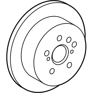 Toyota 42431-08040 Rear Disc