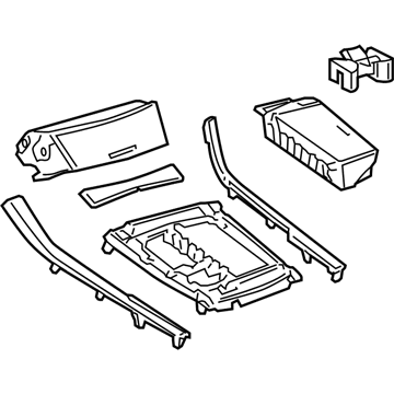 Toyota 58804-07090-E0 Panel Sub-Assembly, Cons