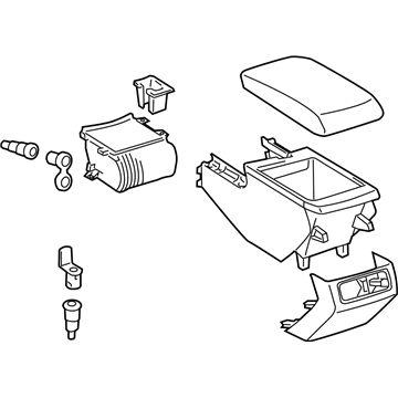 Toyota 58810-07061-B1 Box Assembly, Console