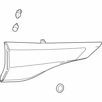 Toyota 81580-08070 Backup Lamp Assembly