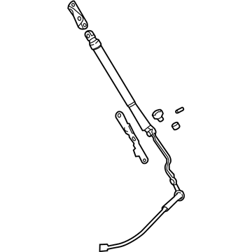 2015 Toyota RAV4 Liftgate Lift Support - 68910-09110