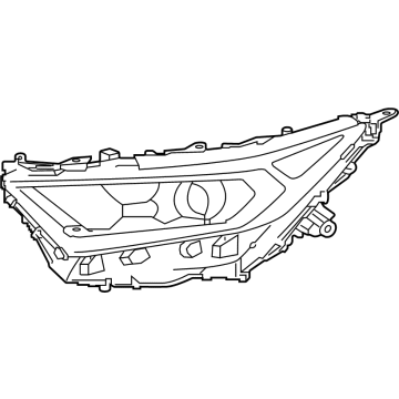 Toyota 81130-42B11 Unit Assembly, HEADLAMP