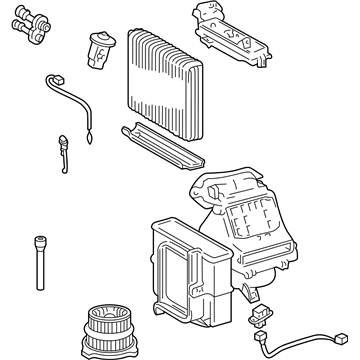 Toyota 87030-52170 Evaporator Assembly