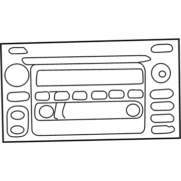 Toyota 86120-0C130 Receiver Assembly, Radio