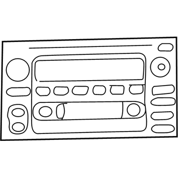 Toyota 86120-08130 Receiver Assembly, Radio