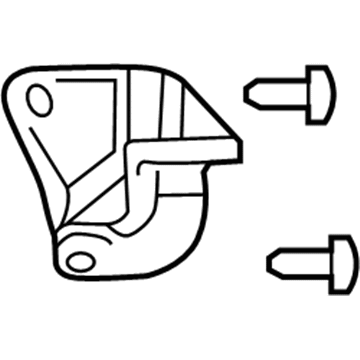 Toyota 81196-42010 Repair Bracket, Lower Driver Side