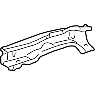 Toyota 57111-06013 Sidemember Rail