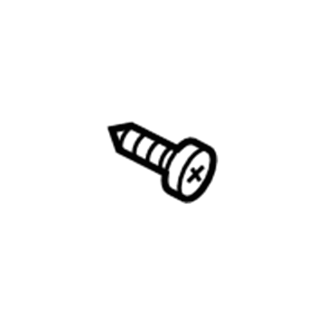 Toyota 90080-16021 Screw, COUNTERSUNK T