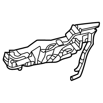 Toyota 69204-62020 Frame Sub-Assembly, Rr D