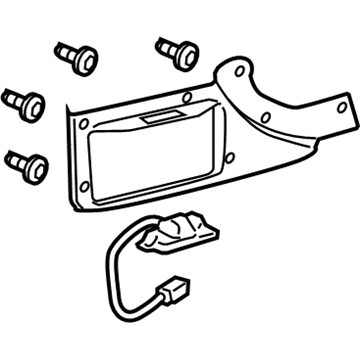 Toyota 76806-0R901 GARNISH Sub-Assembly, Ba