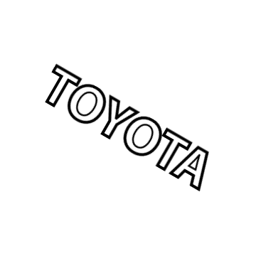 2010 Toyota RAV4 Emblem - 75441-42050