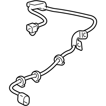 Toyota 89516-60280 ABS Sensor Wire