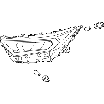 Toyota 81150-0R142 Headlamp Assembly