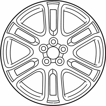 Toyota 42611-21170 Wheel, Disc