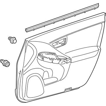 Toyota 67610-47190-B0 Door Trim Panel