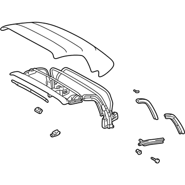 Toyota 65910-17012-C0 Top Assembly