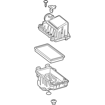 Toyota 17700-F2100 Air Cleaner Assembly