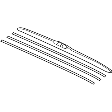 Toyota 85212-0E050 Wiper Blade