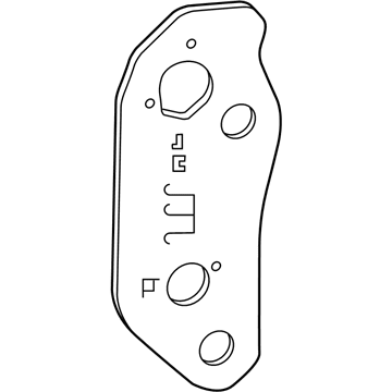 Toyota 81562-35390 Packing, Rear Combination