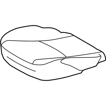 Toyota 71072-47430-B2 Cushion Cover